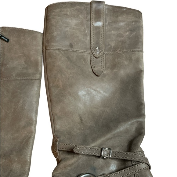 Geox Leather Knee High Riding Boots - Picture 7 of 9